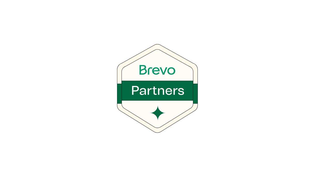 Logo des Brevo Partner-Programms.